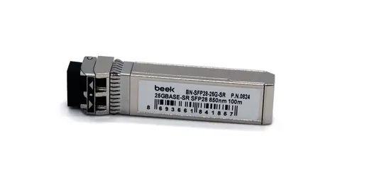 BEEK BN-S25G-SFP28-25G-SR 25GBASE-SR SFP28 Fiber Transceiver (Multi-mode, 850nm, DDM, 0~70°C) - 100 metre alternatif görünüm