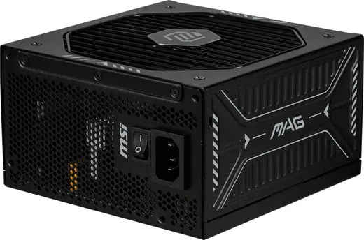 MSI 850W 80+ GOLD MAG A850GLS PCIE5 ATX 3.1 PCIe 5.1 12V-2x6 Tam Modüler Power Supply görseli 2