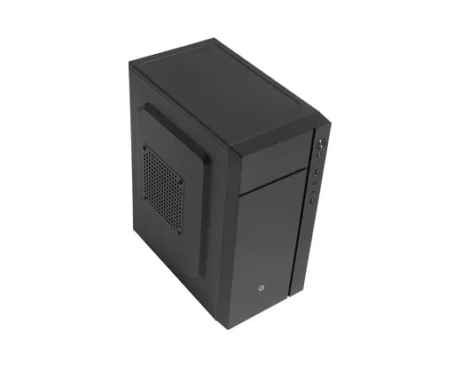 FRISBY FC-2715B 300W 2xUSB 8CM FAN SIYAH mATX KASA görseli 3