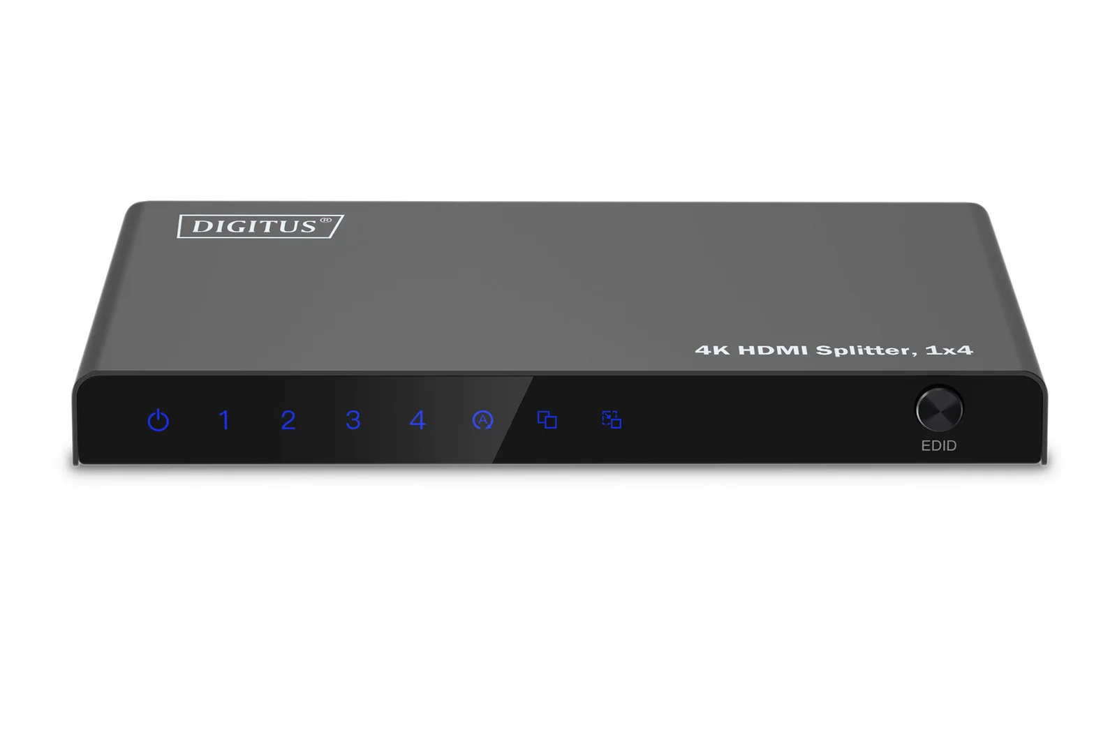 DIGITUS DS-55337 4K HDMI Çoklayıcı, 1x4, 4K/60Hz HDCP 2.2, EDID Kontrolü