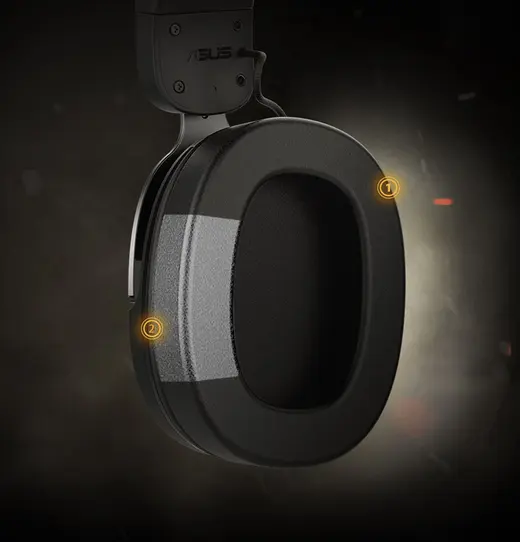 ASUS TUF Gaming H3 Gun Metal 7.1 3.5mm Oyuncu Kulaklığı / 90YH028G-B1UA00 görseli 4