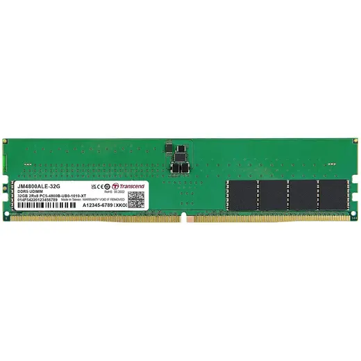 32 GB DDR5 4800MHz TRANSCEND (JM4800ALE-32G)