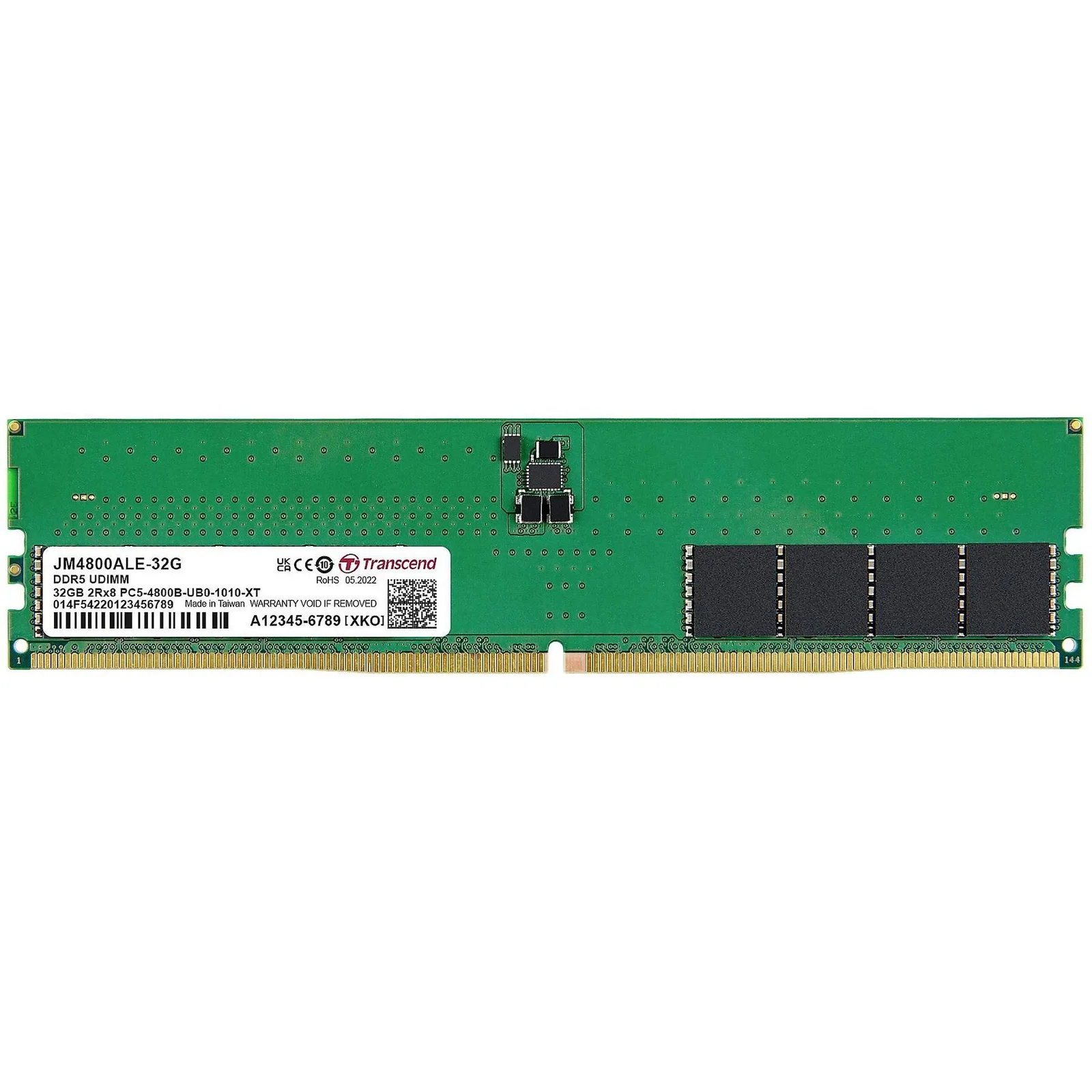 32 GB DDR5 4800MHz TRANSCEND (JM4800ALE-32G)