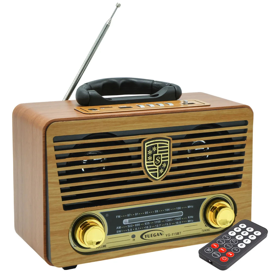 MAGICVOICE MV-115BT USB/SD/FM/BLUETOOTH DESTEKLİ NOSTALJİK RADYO