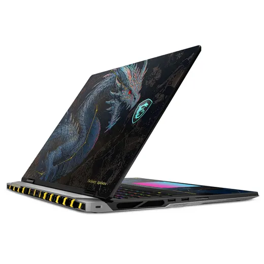 MSI 18" UHD ULTRA 9 290HX-96GB DDR5 RAM-4TB NVME-24GB RTX5090-W11G GAMING NOTEBOOK / TITAN 18 HX DRAGON ED A2WJ-1223TR görseli 5