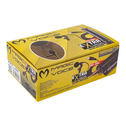 MAGICVOICE MV-380 HASSAS KABLOLU YAKA MİKROFONU görseli 3