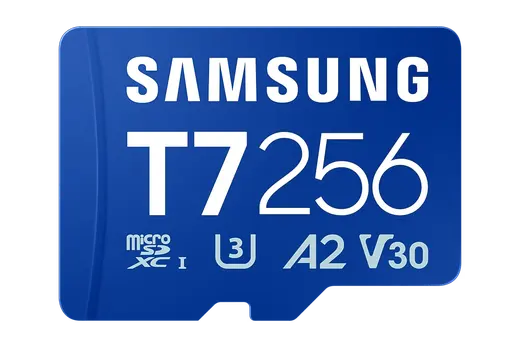 SAMSUNG 256GB PRO Plus T7 MB-MB256T/WW MicroSDXC Hafıza Kartı (Adaptörlü) görseli 2
