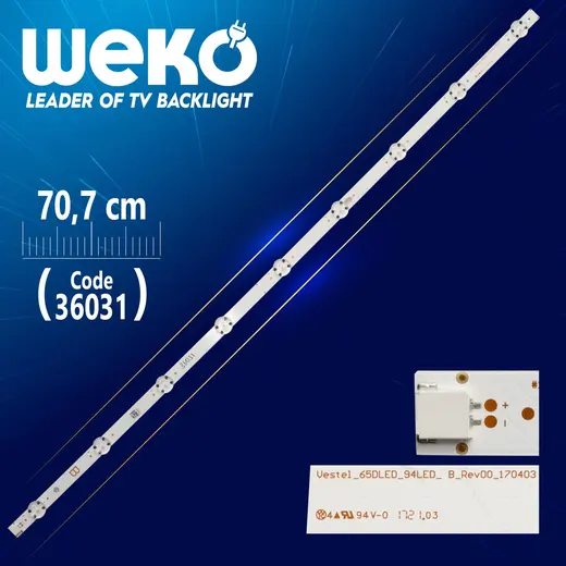 VESTEL_65DLED_94LED_ B_REV00_170403 9 LENSLİ 70.7 CM