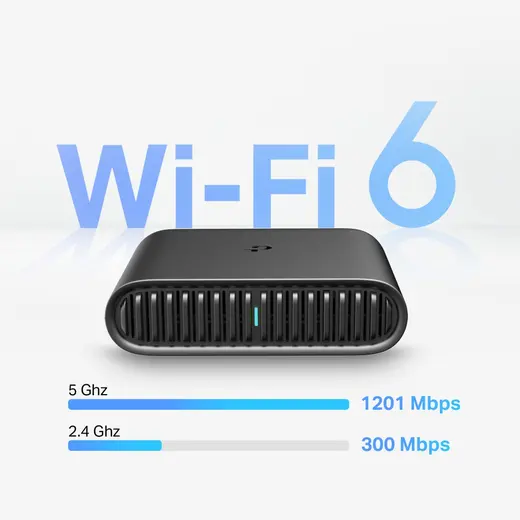 TP-LINK TL-WR1502X Wıfı6 AX1500 Taşınabilir Router görseli 4
