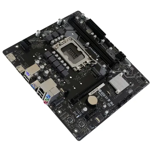 Biostar H610MT-E D5 Intel 1700p DDR5 5600 HDMI DP M2 mATX görseli 3
