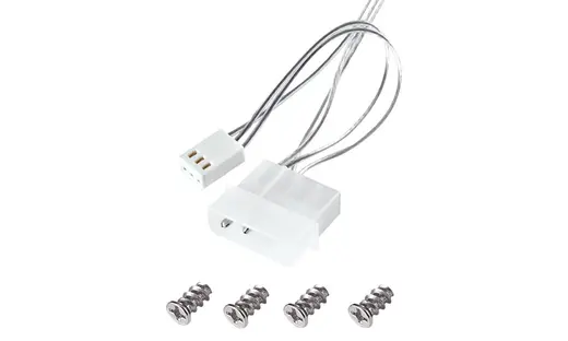 DEEPCOOL XFan 80L/B 8cm LED'li Kasa Fanı görseli 2