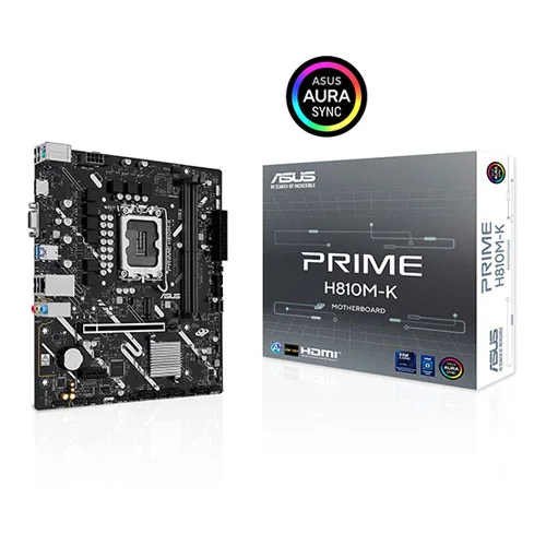 ASUS PRIME H810M-K DDR5 HDMI PCIE 4.0 1851p mATX