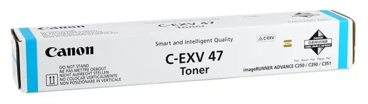 Canon EXV-47 Orjinal Mavi Toner IR-C -250i -255i -350i -355i