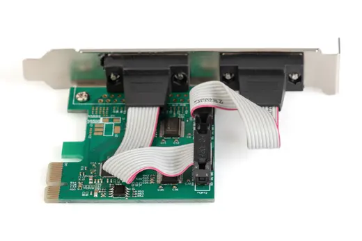 DIGITUS DS-30000-1 2 Port Seri PCI Express Kartı, 2 x Seri (DB9 erkek), ASIX99100 chipset'li, Low Profile braket'li görseli 4