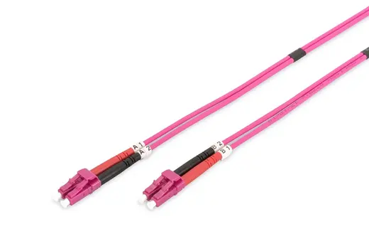 Digitus DK-2533-01-4 LC to LC 1m OM4 Fiber Kablo alternatif görünüm