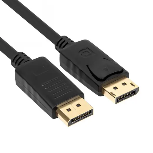 POWERMASTER PM-2233 DISPLAY PORT ERKEK/ERKEK 1.8 METRE 1.3V GOLD UÇLU KABLO