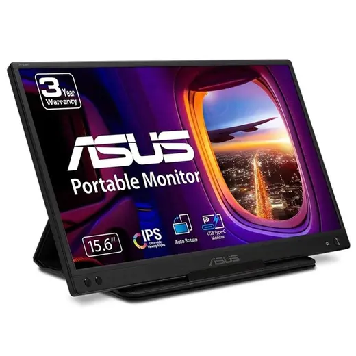 ASUS 15.6" IPS ZENSCREEN MB166C 5MS 60Hz TYPE-C Taşınabilir USB Monitör (1920 X 1080) görseli 1