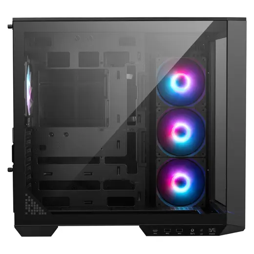MSI MAG PANO 100R PZ ARGB ATX Siyah Mid Tower Kasa PSU YOK görseli 3