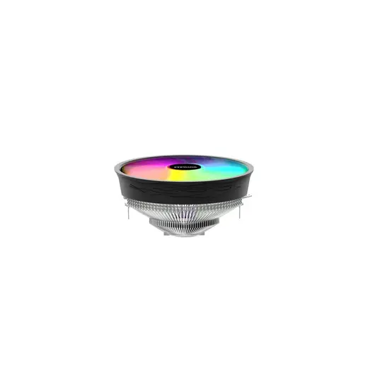 Evercool CS-02 Rainbow Hava Soğutmalı CPU Fan 12cm Fan,Intel LGA1700/AMD AM5 alternatif görünüm