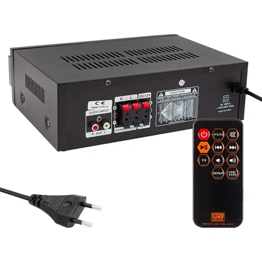 OSAWA HD-510 2X50 WATT 220V/12V GİRİŞ USB-SD -BT-UK TRAFOSUZ 2 MİK GİRİŞLİ STEREO ANFİ alternatif görünüm