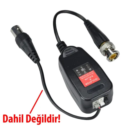 5MP TEKLİ VİDEO İZOLATÖR & VIDEO BALUN KIRMIZI ETİKET görseli 3