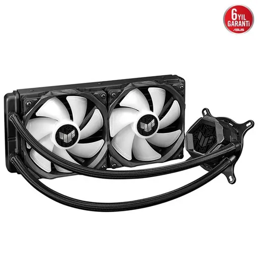 ASUS 240mm TUF GAMING LC II 240 ARGB Sıvı Soğutmalı AM5-1851p İşlemci Fanı görseli 2
