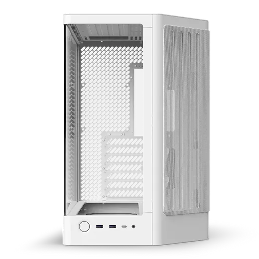 NXZT H6 COMPACT CC-H62FW-01 Mid-Tower PC Kasası Beyaz görseli 6