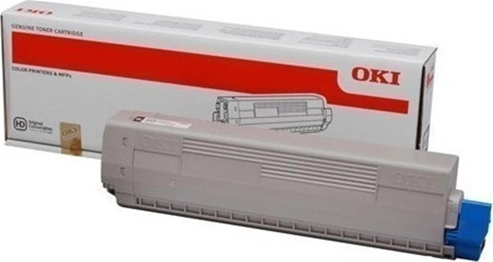 OKI 46490401 TONER-Y-C532-MC573-1.5K SARI TONER - C532- C542- MC563- MC573- 1.500 SAYFA
