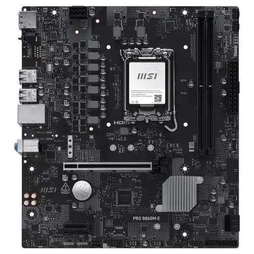 MSI MB PRO B860M-E SOKET 1851 DDR5 9066(OC) görseli 4