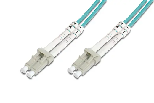 BEEK BC-FO-5LCLC-05/3 LC-LC Fiber Optik Patch Kablo, Multimode OM 3 50/125 Duplex, 3.0mm, LSZH, 5 metre
