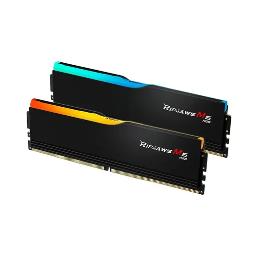 GSKILL 32GB (2X 16GB) DDR5 6000MHZ CL36 DUAL KIT RGB PC RAM RIPJAWS M5 F5-6000J3636F16GX2-RM5RK görseli 3