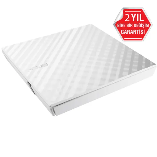 ASUS SDRW-08D2S-U USB 2.0 8X DVD-RW LITE HARICI BEYAZ alternatif görünüm