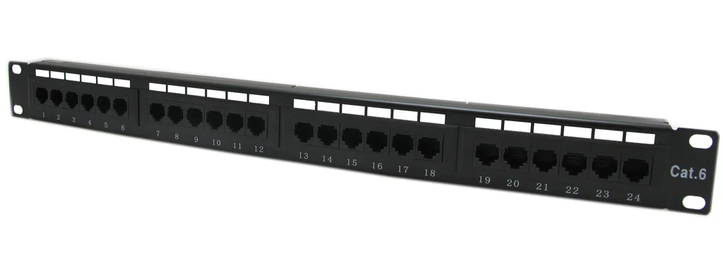 CODEGEN CAT6 1U 24 PORT UTP DOLU PATCH PANEL (COD624)