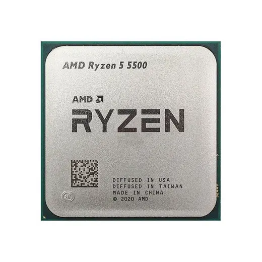 AMD RYZEN 5 5500 16MB 6çekirdekli VGA YOK AM4 65w Kutusuz+Fansız