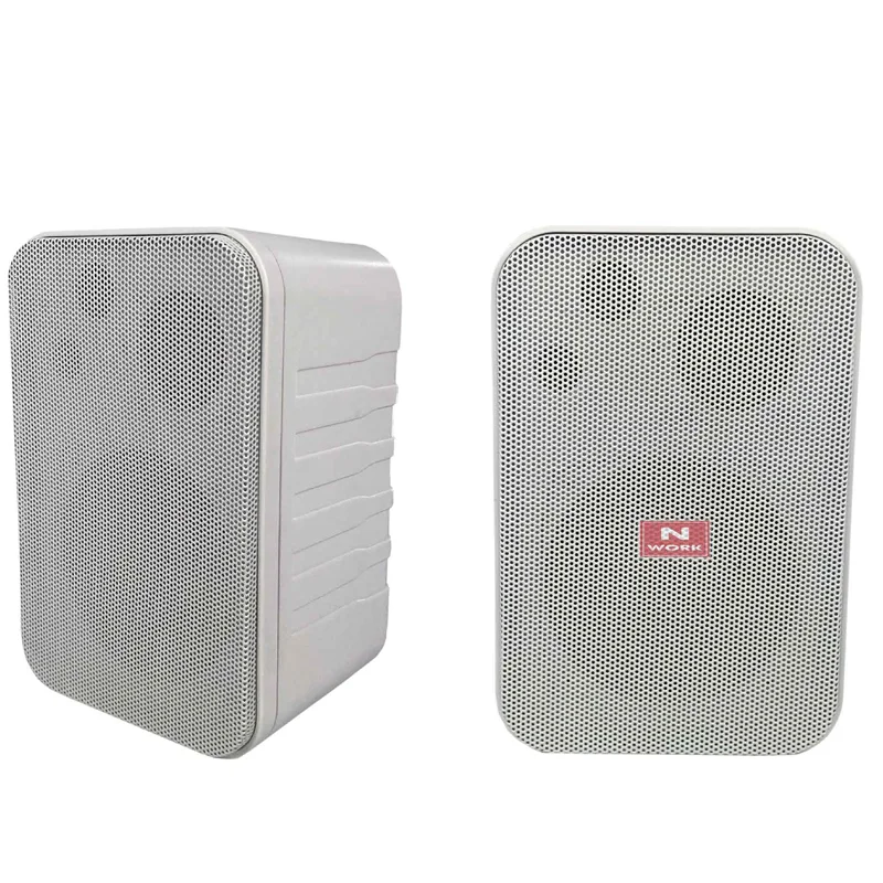 NWORK NW-4T 10 CM 10 WATT 2Lİ TAKIM BEYAZ TRAFOLU SÜTUN HOPARLÖR