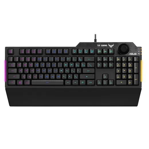 ASUS TUF GAMING K1 Kablolu USB Q Trk Siyah Gaming Klavye alternatif görünüm