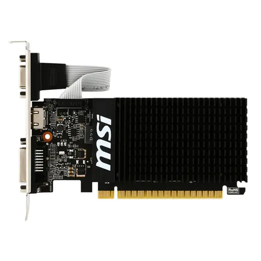 MSI VGA GEFORCE GT710 2GD3H LP 2GB 64Bit DDR3 görseli 3
