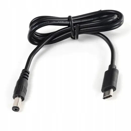 POWERMASTER PM-23883 TYPE-C TO 5.5X2.5MM 1 METRE KABLO alternatif görünüm