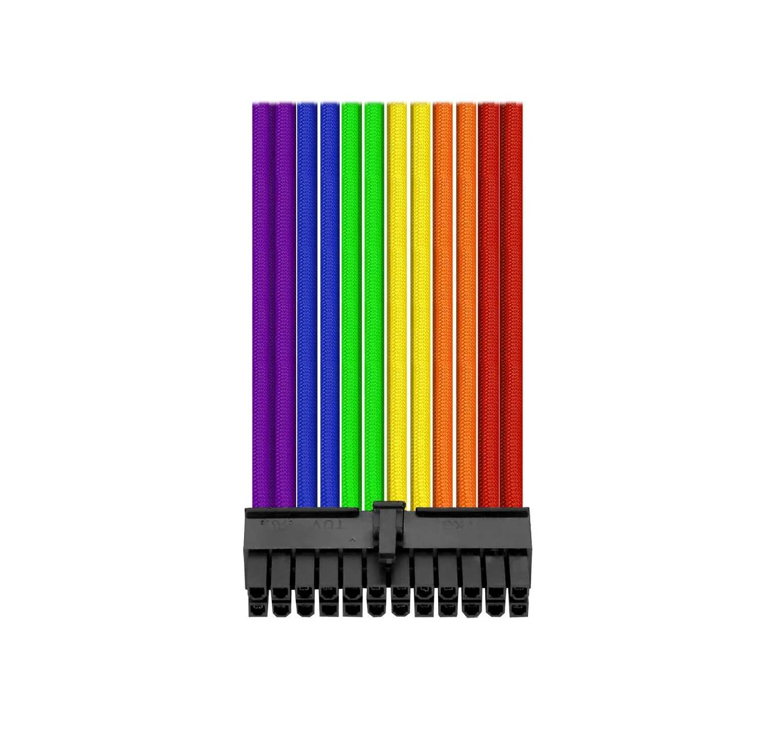 Thermaltake TtMod AC-049-CNONAN-A1 Rainbow Power Supply Sleeved Kablo Seti (16 AWG)