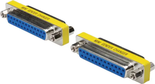 BEEK BC-SER-ADP-DB25-FF Mini Gender Changer, DB25 Dişi <-> DB25 Dişi