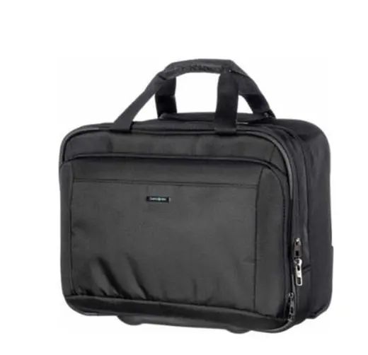 Samsonite CM5-09-108 17.3" Guard IT 2.0 Tekerlekli Notebook Çantası Siyah (Uçak Kabin Boyu)