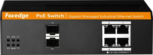 FOREDGE 4port PoE 2-SFP Gigabit Yönetilebilir Switch IS104GPS-2F