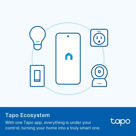 TP-LINK Tapo L510E Akıllı Wi-Fi Ampul 2'li Paket - E27 8.7W 60W alternatif görünüm