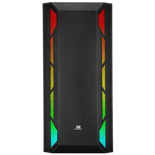 POWERBOOST 650W 80+ PB-P3701B 4-ARGB Fanlı Gaming Mid-Tower PC Kasası görseli 5