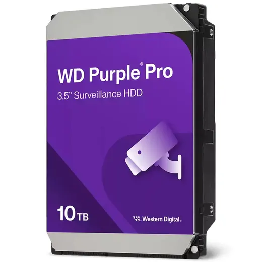 WD PURPLE 3,5" 10TB 512MB 7200RPM WD102PURP