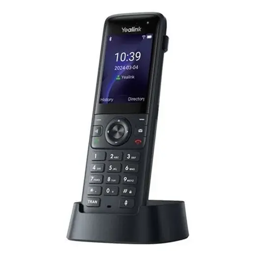 YEALINK AX83H 2.4 INC RENKLİ EKRAN HD SES GÖRÜLTÜ ENGELLEME WIFI 6 IP DECT TELEFON görseli 1