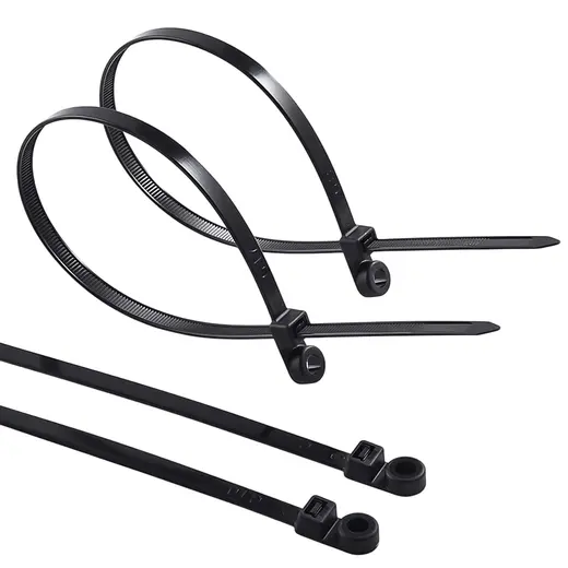 POWERMASTER PM-26328 DELİKLİ SİYAH KABLO BAĞI 3.6X200MM (100LÜ PAKET)