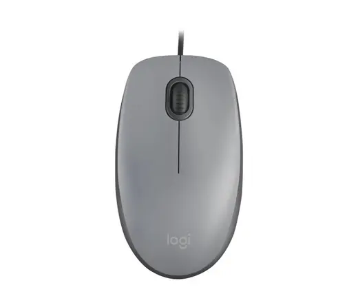 Logitech M110 Kablolu Optik Mouse Gri 910-006760 alternatif görünüm
