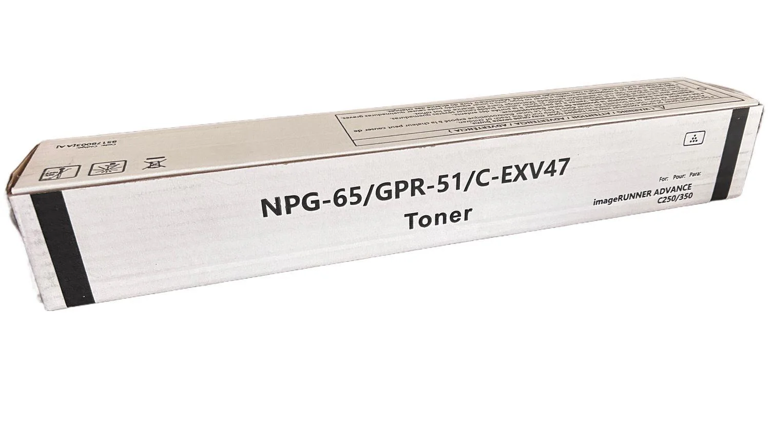 Canon EXV-47 Smart Siyah Toner IR -C -250i -255i -350i -355i