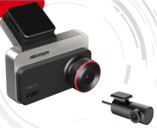 Hikvision AE-DC2328-C200S(2ch)(O-STD) Mikrofon G-Sensörlü Çift Kamera Araç İçi Kamera WiFi alternatif görünüm